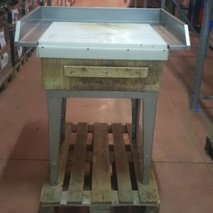 CEPPO IN LEGNO CON PIANO IN TEFLON