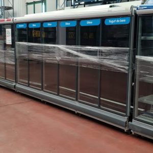 MODULO MURALE FRIGOR COSTAN CON ANTE BATTENTI VETRATE