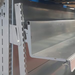 SCAFFALATURA USATA MURALE/GONDOLA PORTALIBRI MODULO DA 133 H150/220 MONOFONDALE CEFLA P25