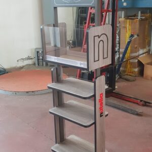 ESPOSITORE IN LEGNO NUTELLA