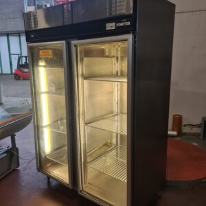 COLONNA FRIGOR PER CARNI CON ANTE VETRATE ILLUMINATO