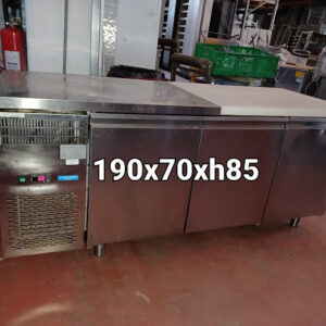 TAVOLO REFRIGERATO INOX TN